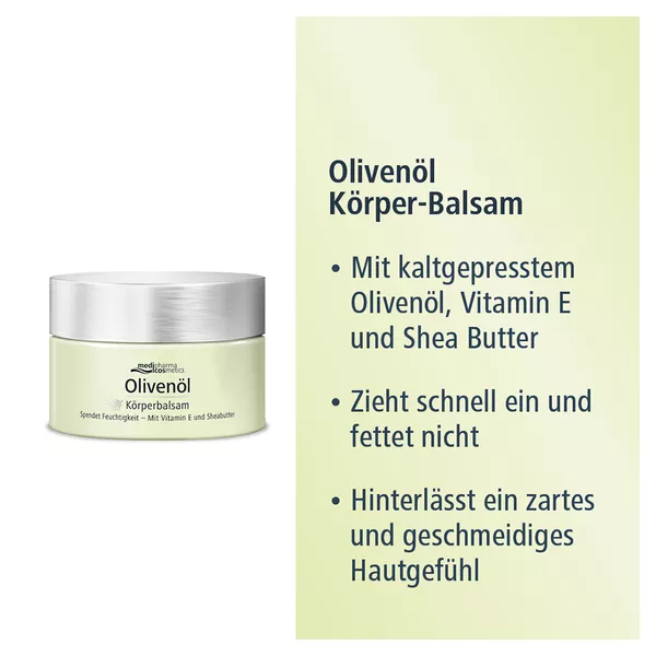 medipharma cosmetics Olivenöl Körper-Balsam 250 ml