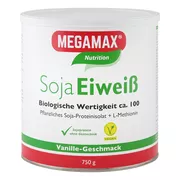 MEGAMAX Soja Eiweiss Vanille VEGAN 750 g