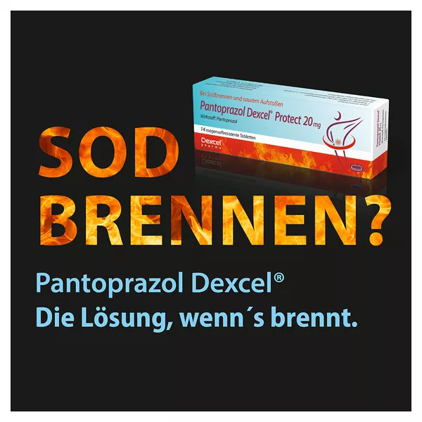 Pantoprazol Dexcel Protect 20 mg 14 St