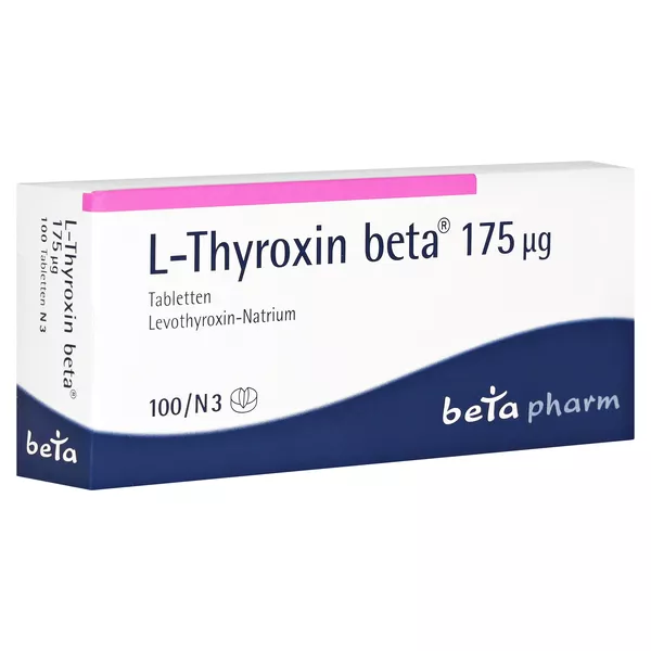 L-thyroxin beta 175 µg Tabletten 100 St