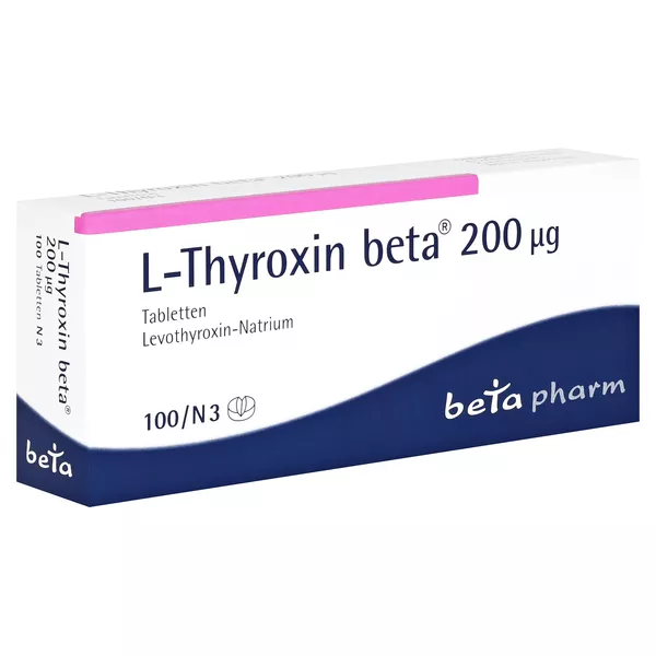 L-thyroxin beta 200 µg Tabletten 100 St