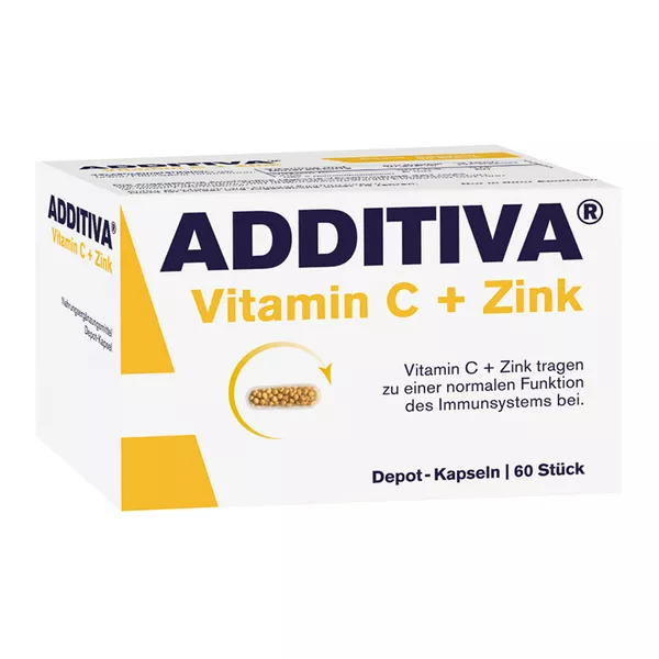 Additiva Vitamin C Depot 300 mg Kapseln 60 St