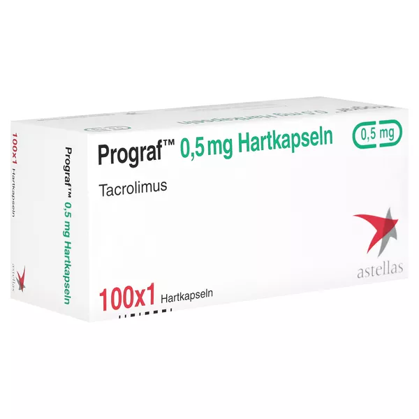 Prograf 0,5 mg Hartkapseln 100 St