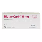 Biotin-carin 5 mg Tabletten 50 St
