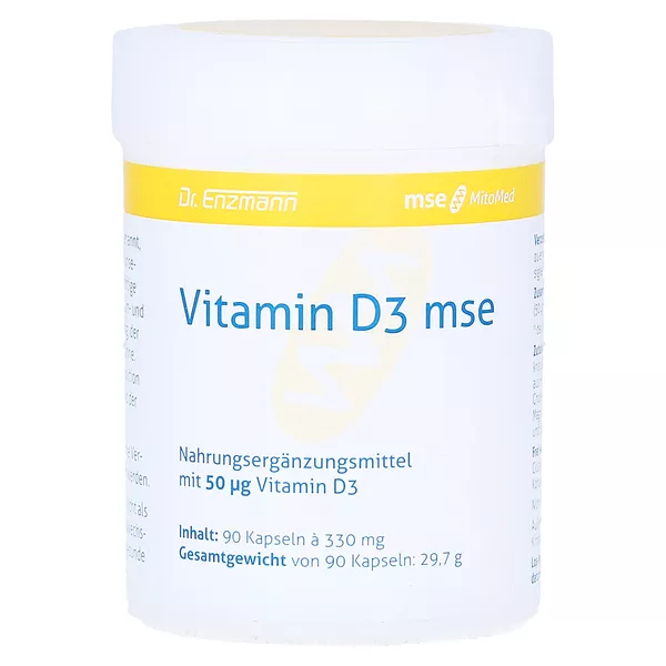 Vitamin D3 MSE Kapseln 90 St