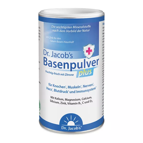 Dr. Jacob's Basenpulver plus Basen-Citrat-Mineralstoffe 300 g