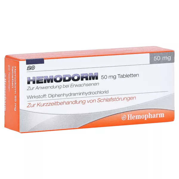 Hemodorm 50 mg Einschlaftabletten