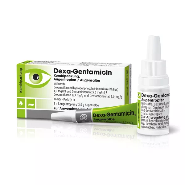 DEXA Gentamicin Kombipackung 1 P