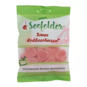 Produktabbildung: Seefelder Saure Erdbeerherzen KDA 100 g