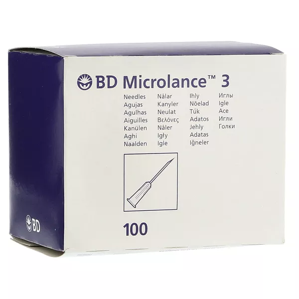 BD Microlance Kanüle 22 G 1 0,7x25 mm