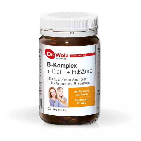 B-komplex+biotin+folsäure Tabletten 300 St