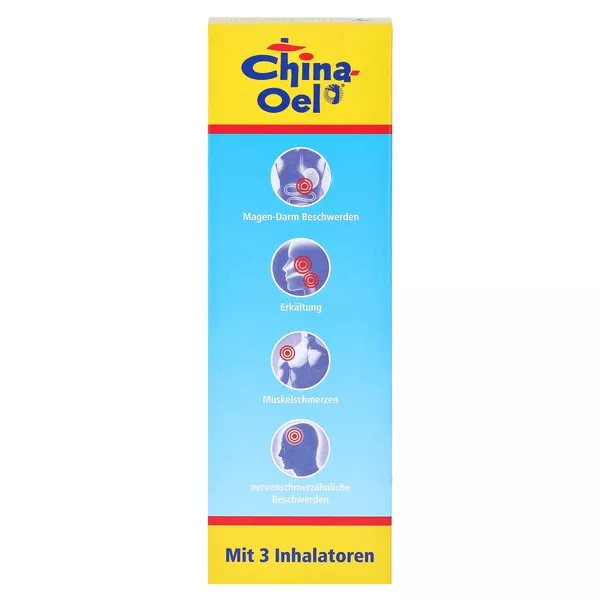 CHINA ÖL mit 3 Inhalatoren, 100 ml