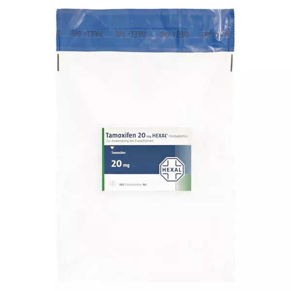 Tamoxifen 20 mg HEXAL Filmtabletten 100 St