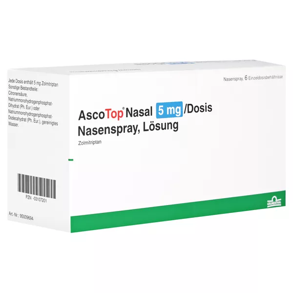 ASCOTOP Nasal 5 mg/Dosis Einzeldosis-Nasenspray 6 St