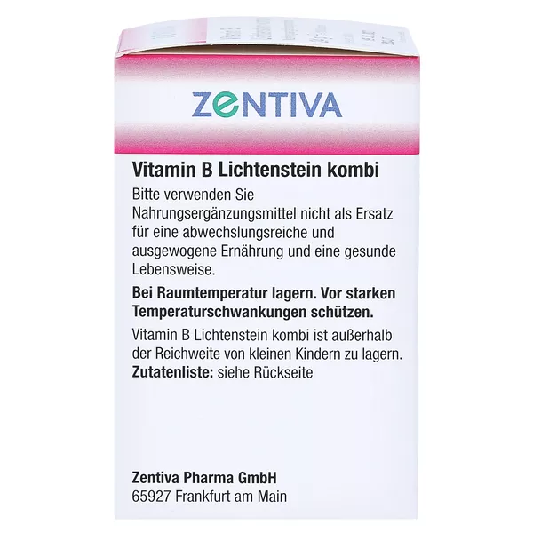Vitamin B Lichtenstein Kombi Dragees 100 St