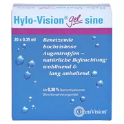 Hylo-Vision Gel Sine 20X0,35 ml