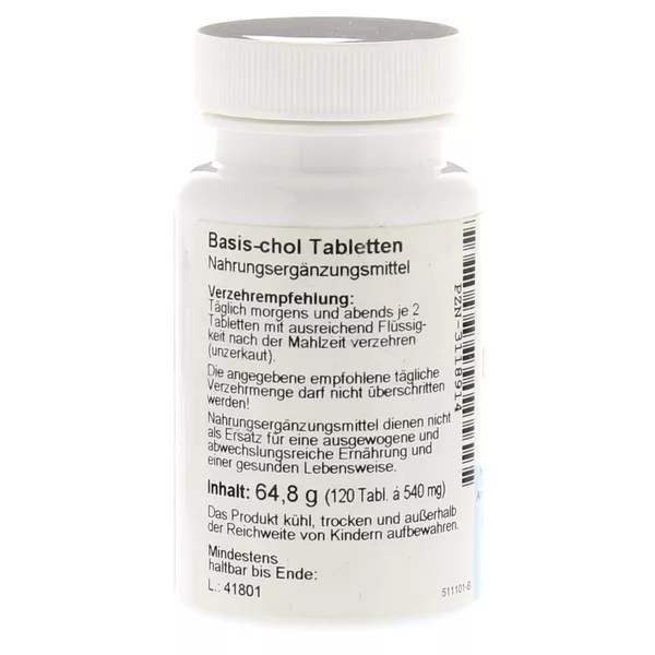 Basis CHOL Tabletten 120 St