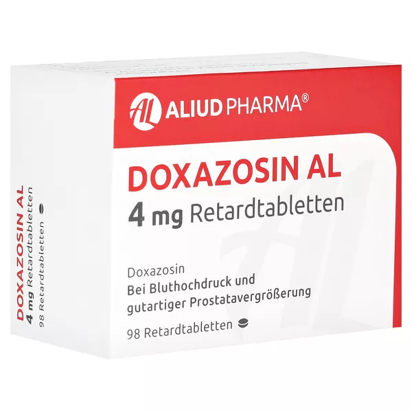 Doxazosin AL 4 mg Retardtabletten, 98 St.