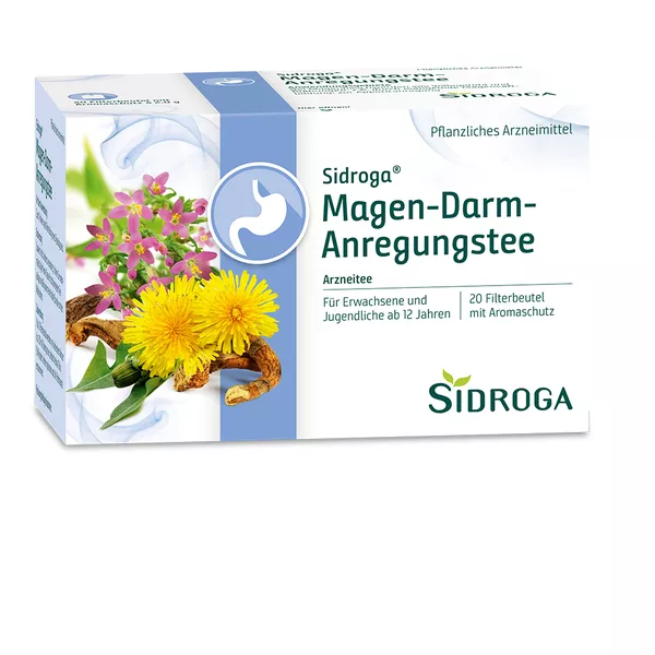Sidroga Magen-Darm-Anregungstee Filterbeutel 20X2,0 g
