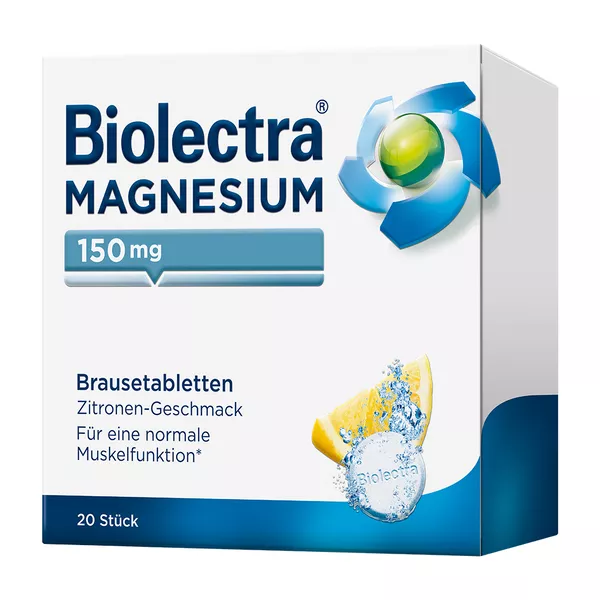 Biolectra Magnesium 150 mg Zitrone Braus 20 St