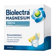 Biolectra Magnesium 150 mg Zitrone Braus 20 St