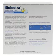 Biolectra Magnesium 150 mg Zitrone Braus 40 St