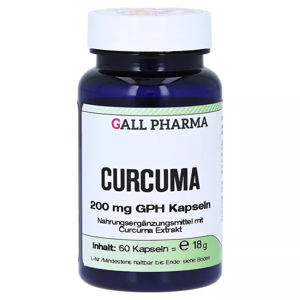 Curcuma 200 mg Kapseln 60 St