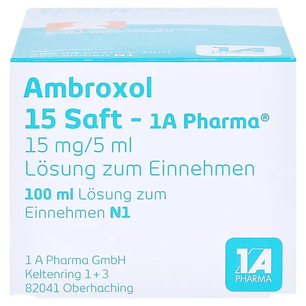 Ambroxol 15 Saft-1 A Pharma 100 ml