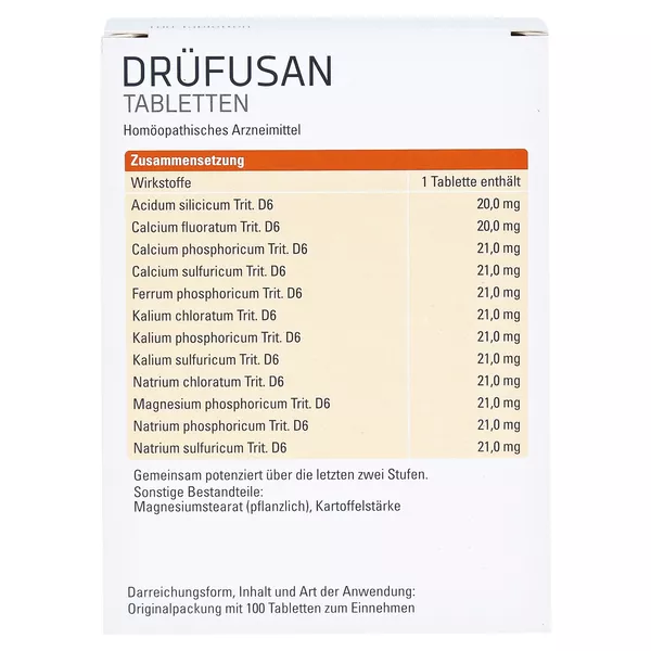 Drüfusan Tabletten Syxyl, 100 St.