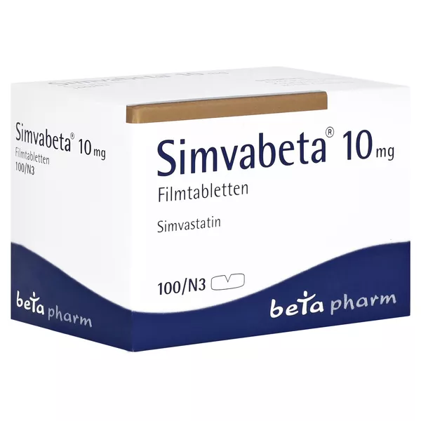 Simvabeta 10 mg Filmtabletten 100 St