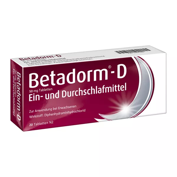 Betadorm D Tabletten 20 St