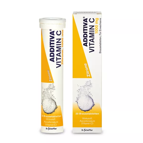 Additiva Vitamin C Zitrone 1000mg 20 St