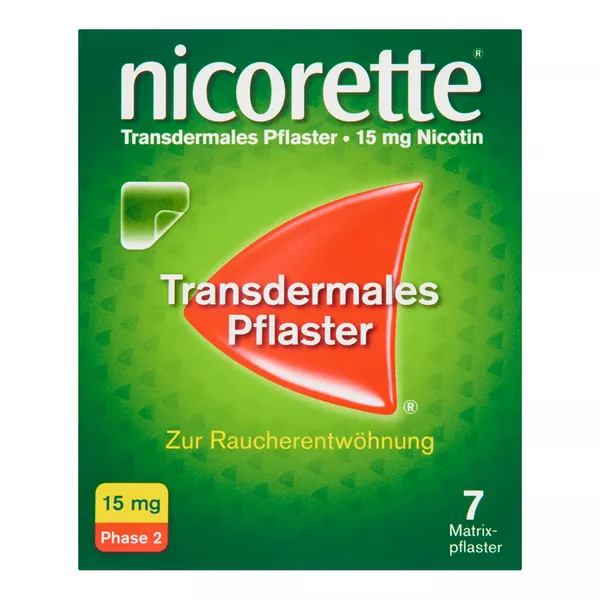 nicorette Pflaster 15 mg