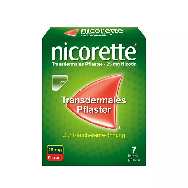 nicorette Pflaster 25 mg
