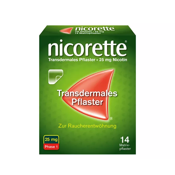 nicorette Pflaster 25 mg