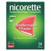 nicorette Pflaster 25 mg- Jetzt bis zu 10 Rabatt sichern*, 14 St.