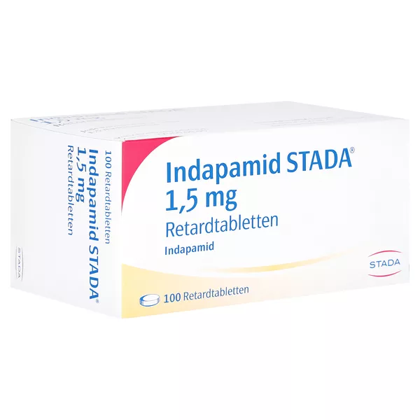 Indapamid Stada 1,5 mg Retardtabletten 100 St