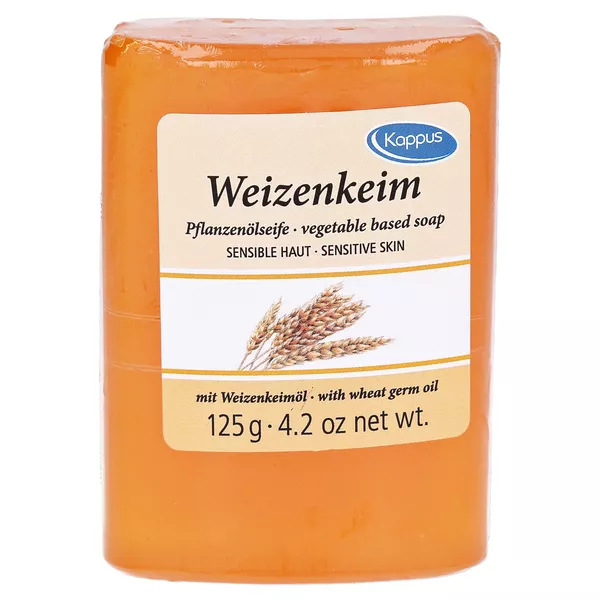 Kappus Weizenkeim Pflanzenölseife 125 g