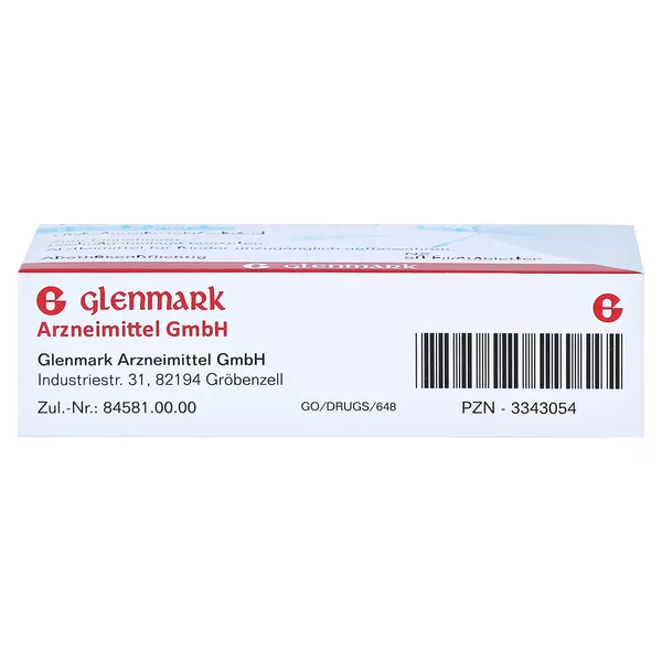 Levocetirizin Glenmark 5 mg Filmtablette 50 St