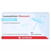 Levocetirizin Glenmark 5 mg Filmtablette 50 St