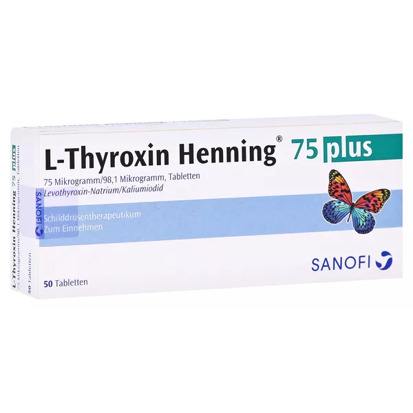 L-thyroxin 75 Henning Plus Tabletten 50 St