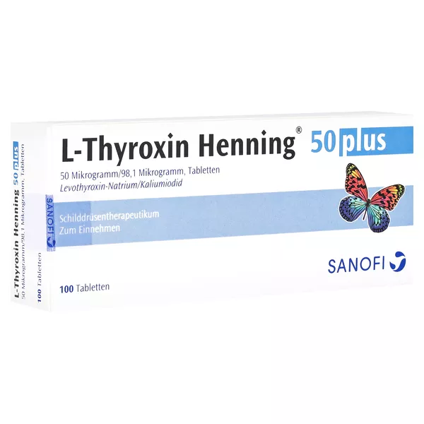 L-thyroxin 50 Henning Plus Tabletten 100 St