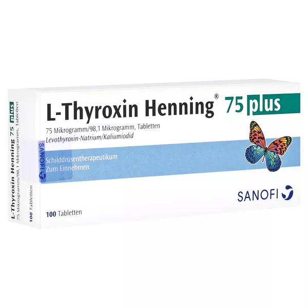 L-thyroxin 75 Henning Plus Tabletten 100 St