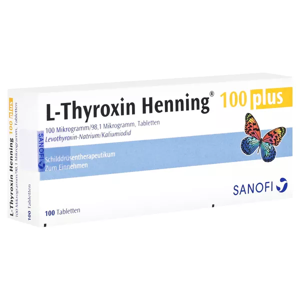 L-thyroxin 100 Henning Plus Tabletten 100 St