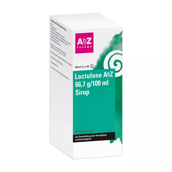 Lactulose AbZ 66,7 g/100 ml Sirup 500 ml