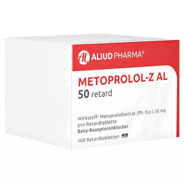 Metoprolol-z AL 50 retard Tabl. 100 St