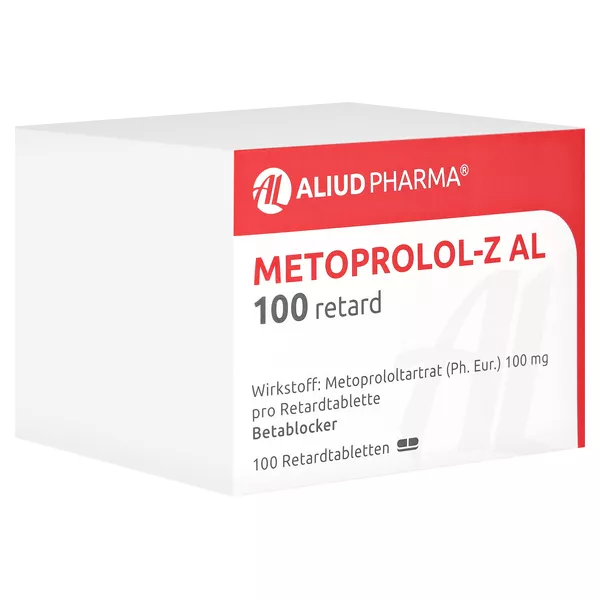 Metoprolol-z AL 100 retard Tabl. 100 St