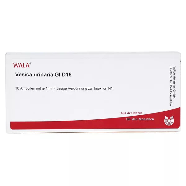 Vesica Urinaria GL D 15 Ampullen 10X1 ml