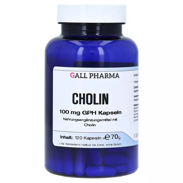Cholin 100 mg GPH Kapseln 120 St