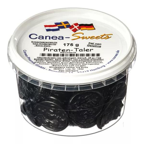 Piraten-Taler Salzlakritz Canea-Sweets, 175 g